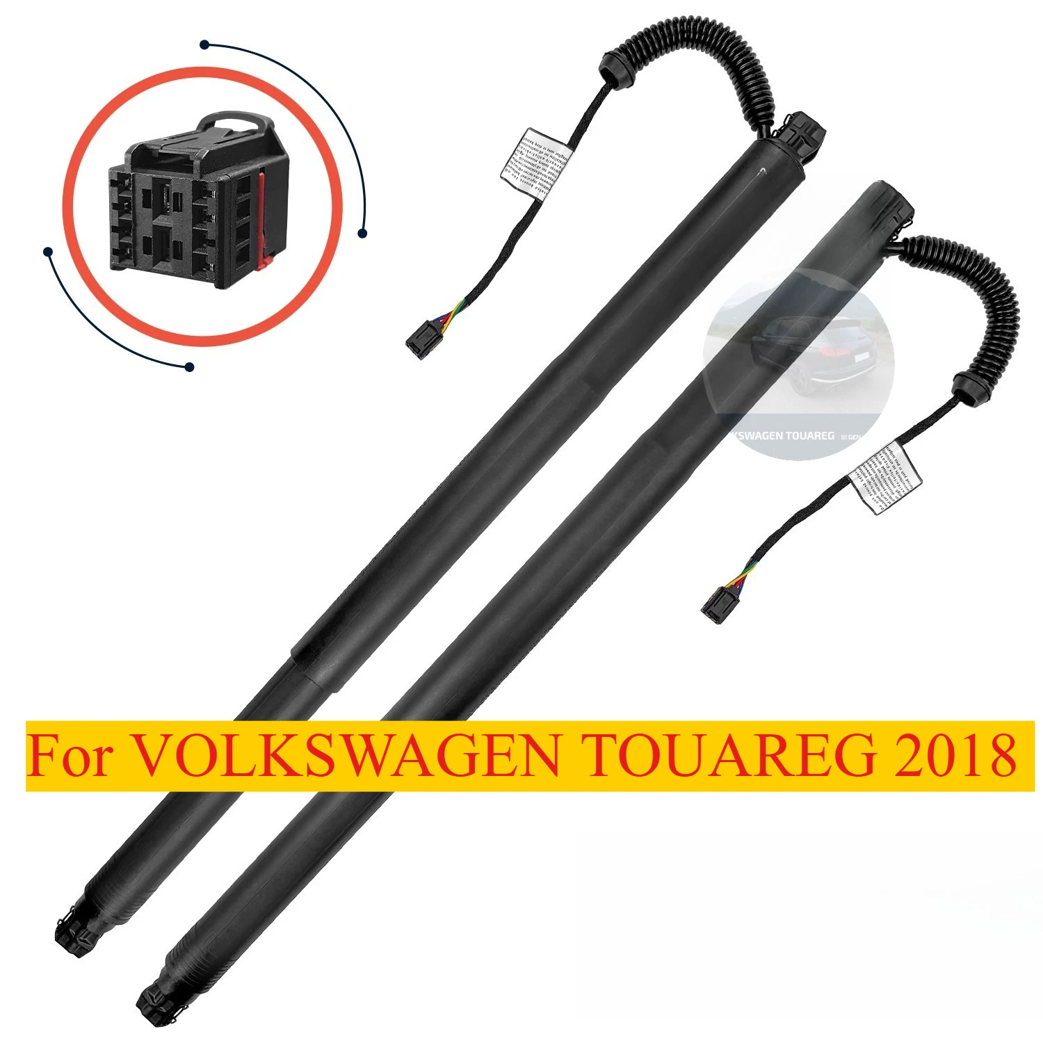 

Electric Tailgate Strut Actuator Set For VOLKSWAGEN TOUAREG 2018 Car Lift Support Shock Absorber