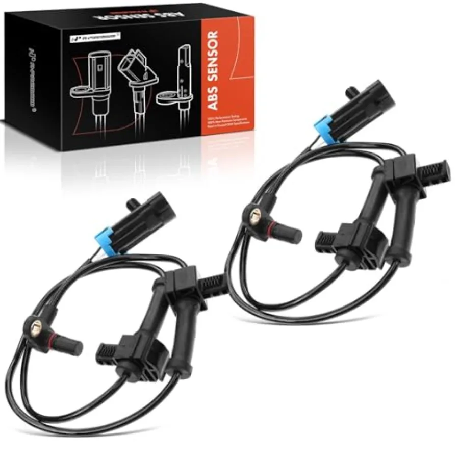 

2PCS Rear ABS Wheel Speed Sensor Fits for Chevy Sierado 1500 and GMC Sierra 1500 2007 2008 2009 2010 2011 2012 2013 - Rear Driv