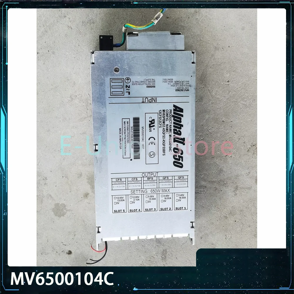 

Industrial Power Supply ALphaII-650 MV6500104C 100% Tested Fast Ship