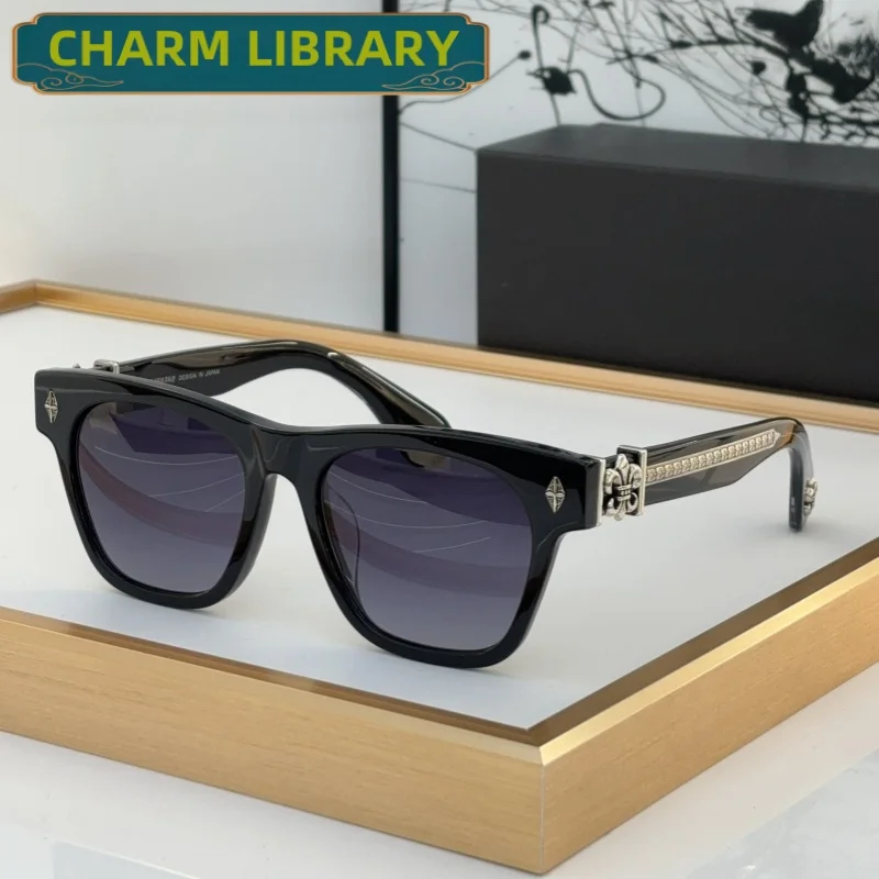 

2025 New Women's Sunglasses Acetate Retro Designer Luxury Brand Model Outdoor Travel Party UV400 Men's Fashion Sunglasses