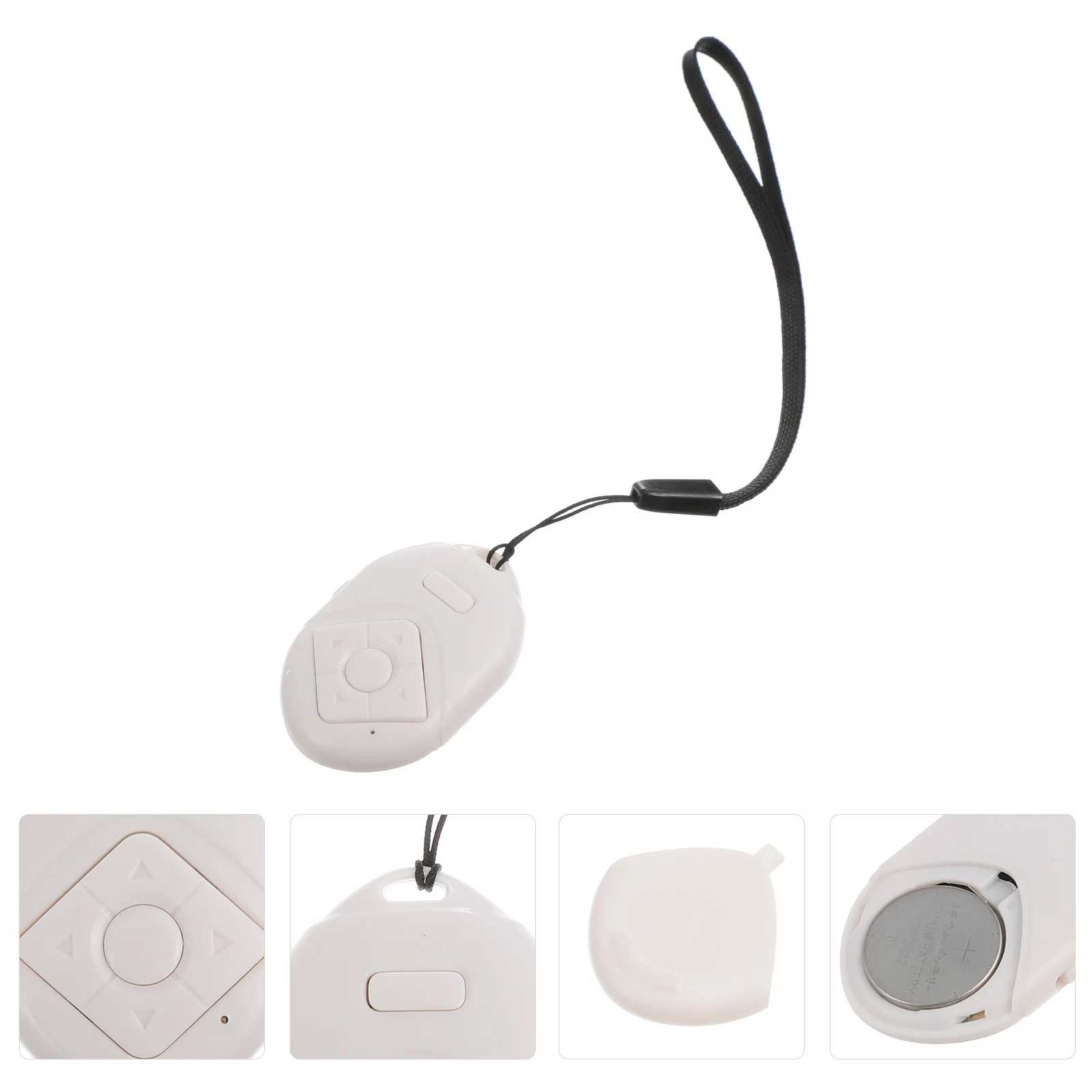 

Remote Controller Wireless Selfie Shutter For Phone Camera 10M Range Volume Playback Electronic Device