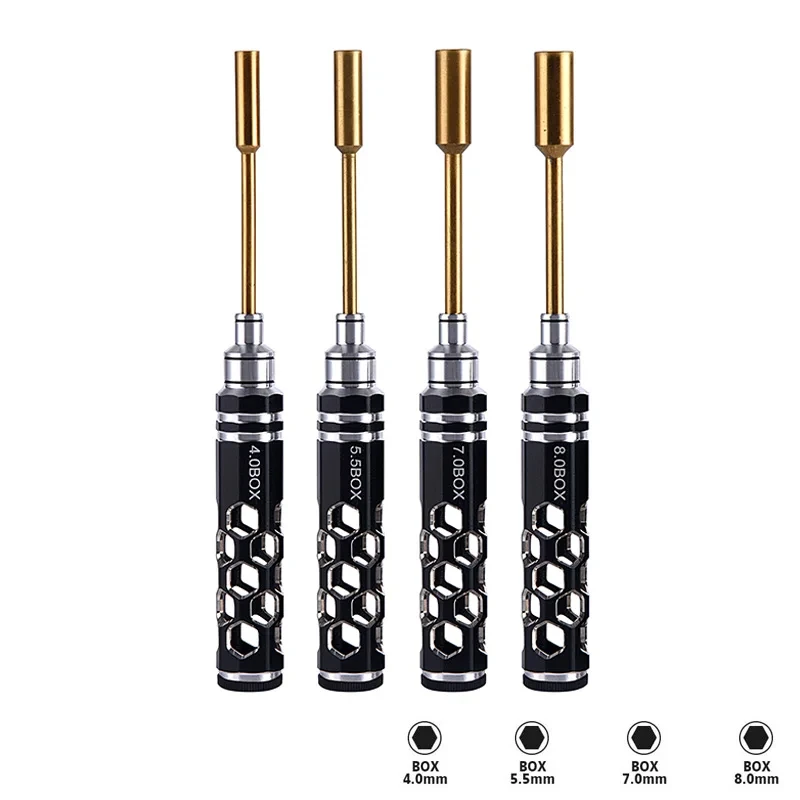 Allen Screwdriver RC Tools Flat Head Hexagon Screw Drivers Wrench Tool Kit 4.0 5.5 7.0 8.0 for RC Car Airplane Tank