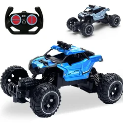 Alloy Electric Remote Control Car High Speed Off Road Racing Vehicle Truck Mini RC Car Toys for Boys Childrens Birthday Gifts