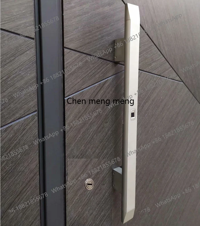 Euro Style Anti Theft Electronic Smart Handle Door Lock Apartment Electronic Home Finger Print Security Lock