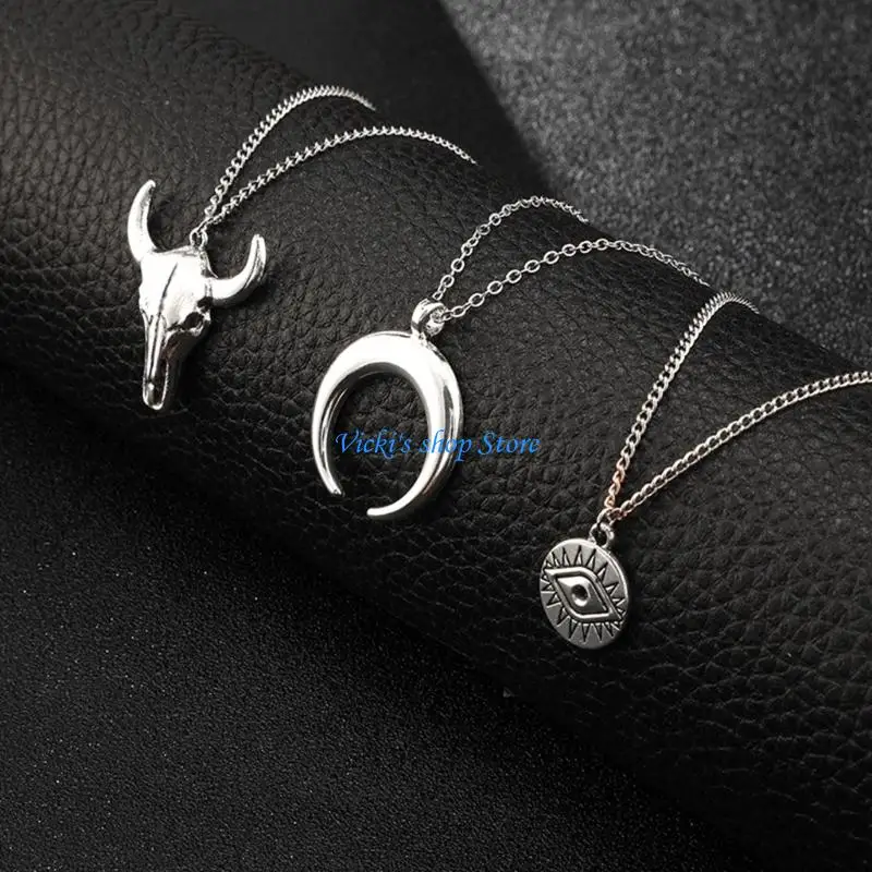 Feminine Pendant Jewelry Set Everyday Delicate Women Necklaces for Everyday