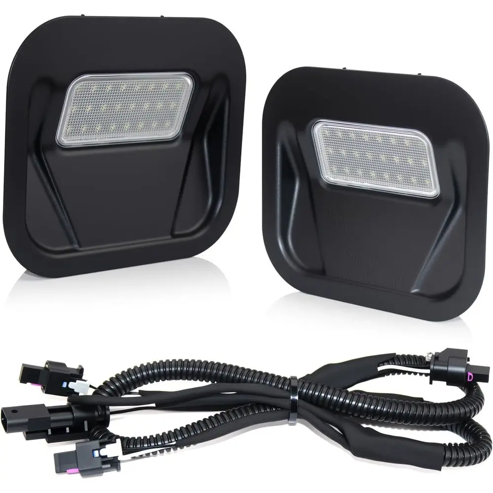 LED Taiate Step Light Truck Bed Multi-Pro Lamp Assembly Compatible with 2020-2025 1500 2500 HD 3500 HD, 2020-2025 1500 2500 HD 3