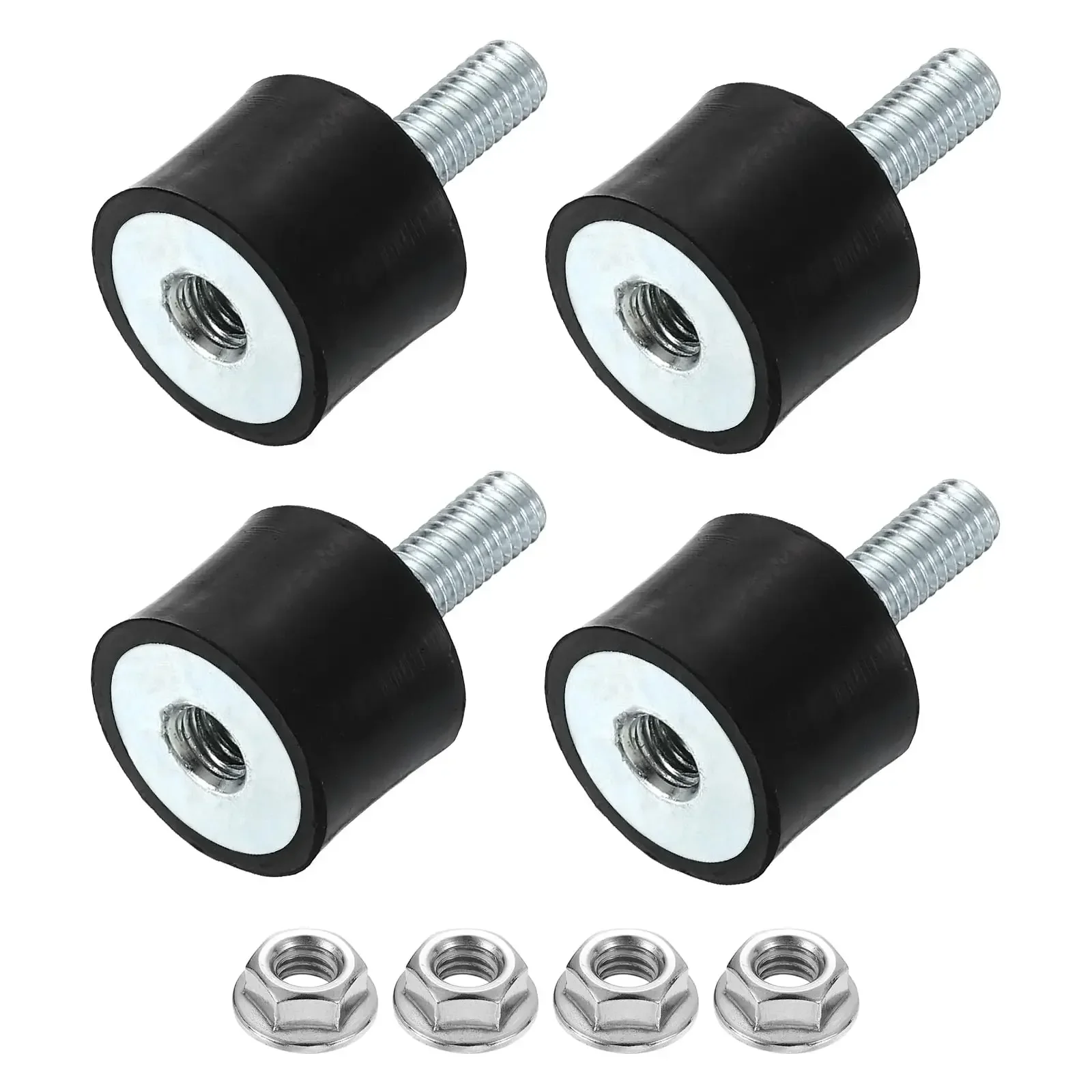 

Резиновый буфер амортизатора с креплением двигателя с резьбой M6 для гашение вибрации в воздушных компрессорах, водяных насосах