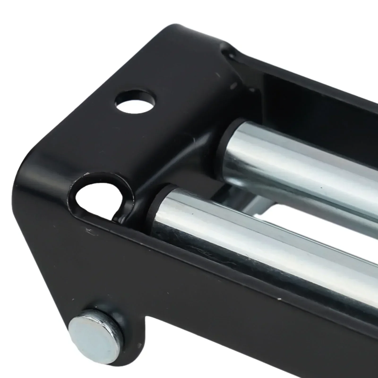 

Winch Roller Fairlead with 2000LB Bolt Pattern Heavy Duty Design Chrome Plated Rollers Protects Winch Cables from Damage