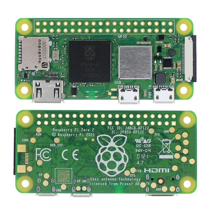 Scheda di sviluppo originale Raspberry Pi Zero 2w Raspberry Pi Zero/Zero programmazione della scheda madre AI starter kit