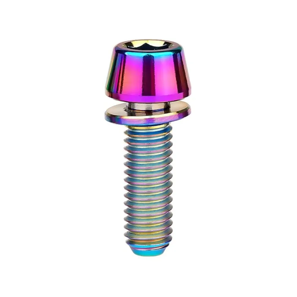 High Quality M5x16mm Titanium Bolt M5x18mm M5x20mm Allen Hex Screws With Washer Disc Brake Screws