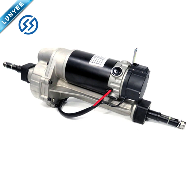 180W~2000W 24V/36V/48V  24v 800w Scooter dc motor transaxle Customized Electric Rear Axle Assembly Transaxle