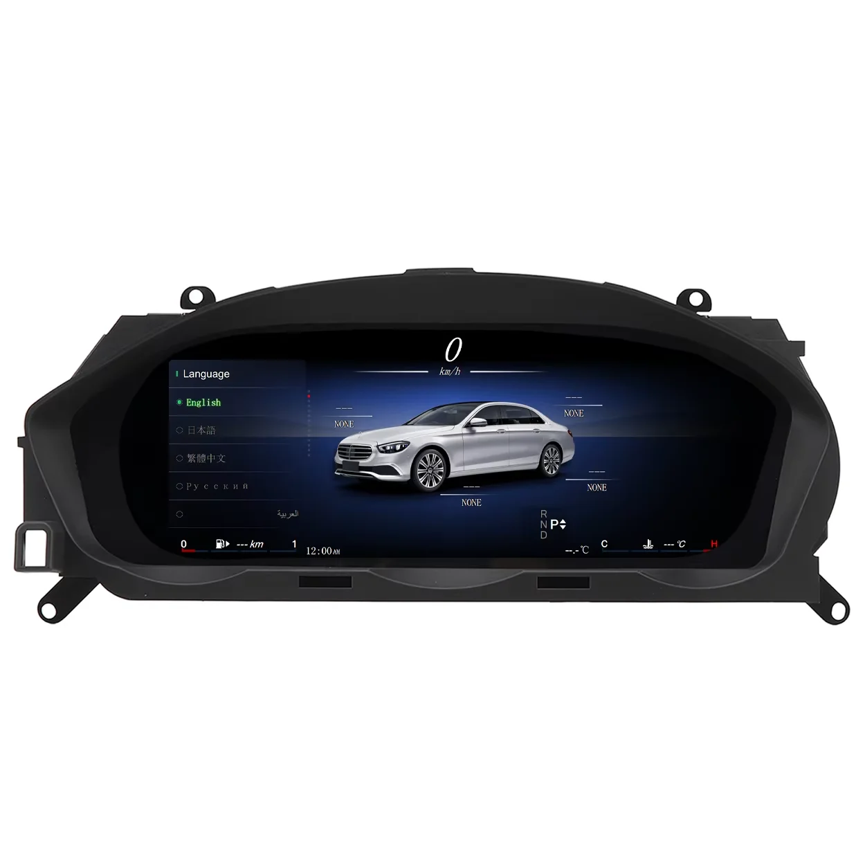 

12.3 LCD Digital Dashboard Cluster For Mercedes Benz C W204 2011-2014 Years NTG 4.5 Auto Instrument Paneel Cockpit Speedme
