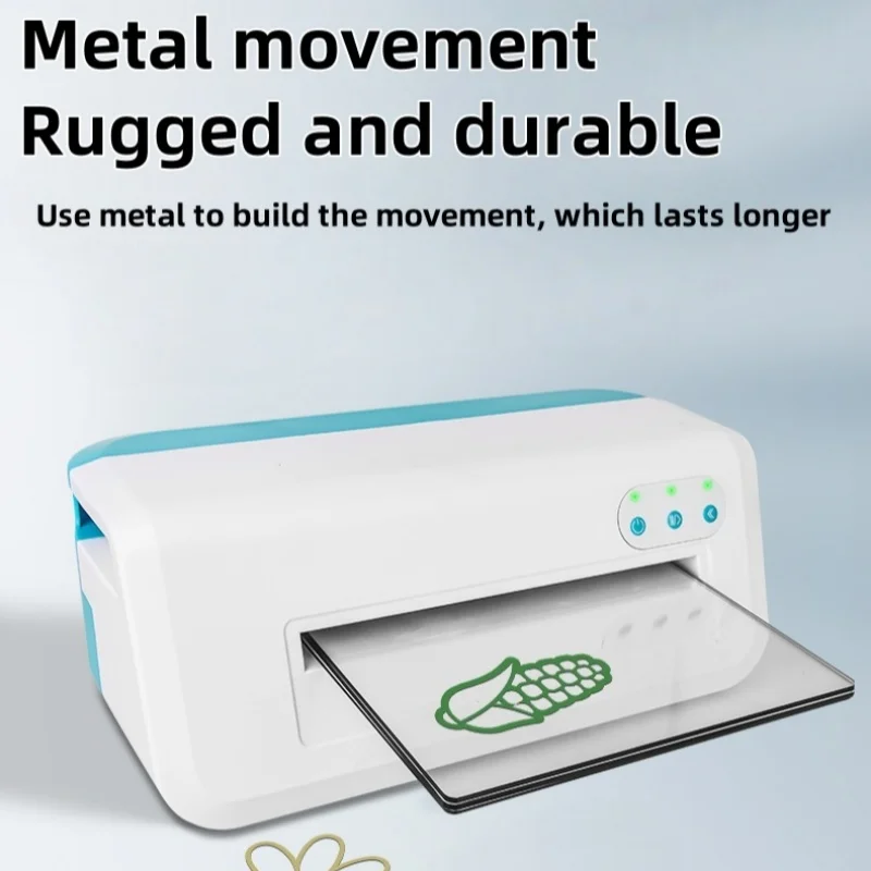 

A4 electric paper art machine embossing machine automatic diy planner greeting card die-cutting cutter Office Electronic Trimmer