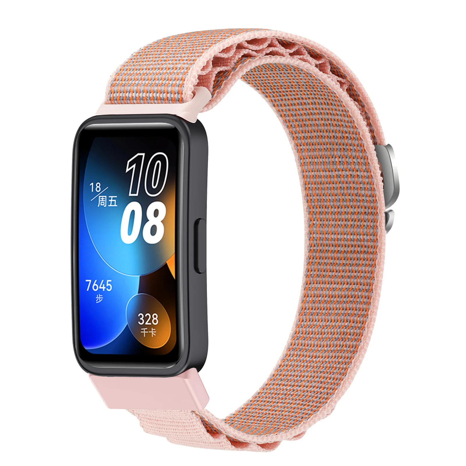 Alpine Loop สําหรับ Huawei Band 10 9 8 สายคล้องอุปกรณ์เสริมสายรัดข้อมือแบบปรับได้สร้อยข้อมือไนลอนยืดหยุ่น Correa Huawei Band10 Band9 band