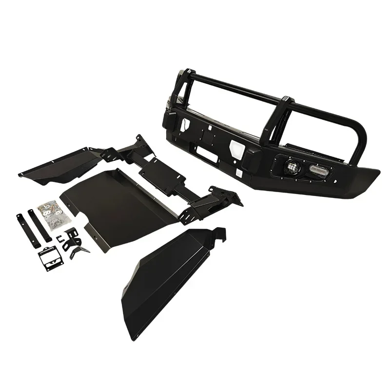 Suitable for Toyota Prado LC250 2025 + Modified Front Bumper Crash Bar Front Pump Handle Bar