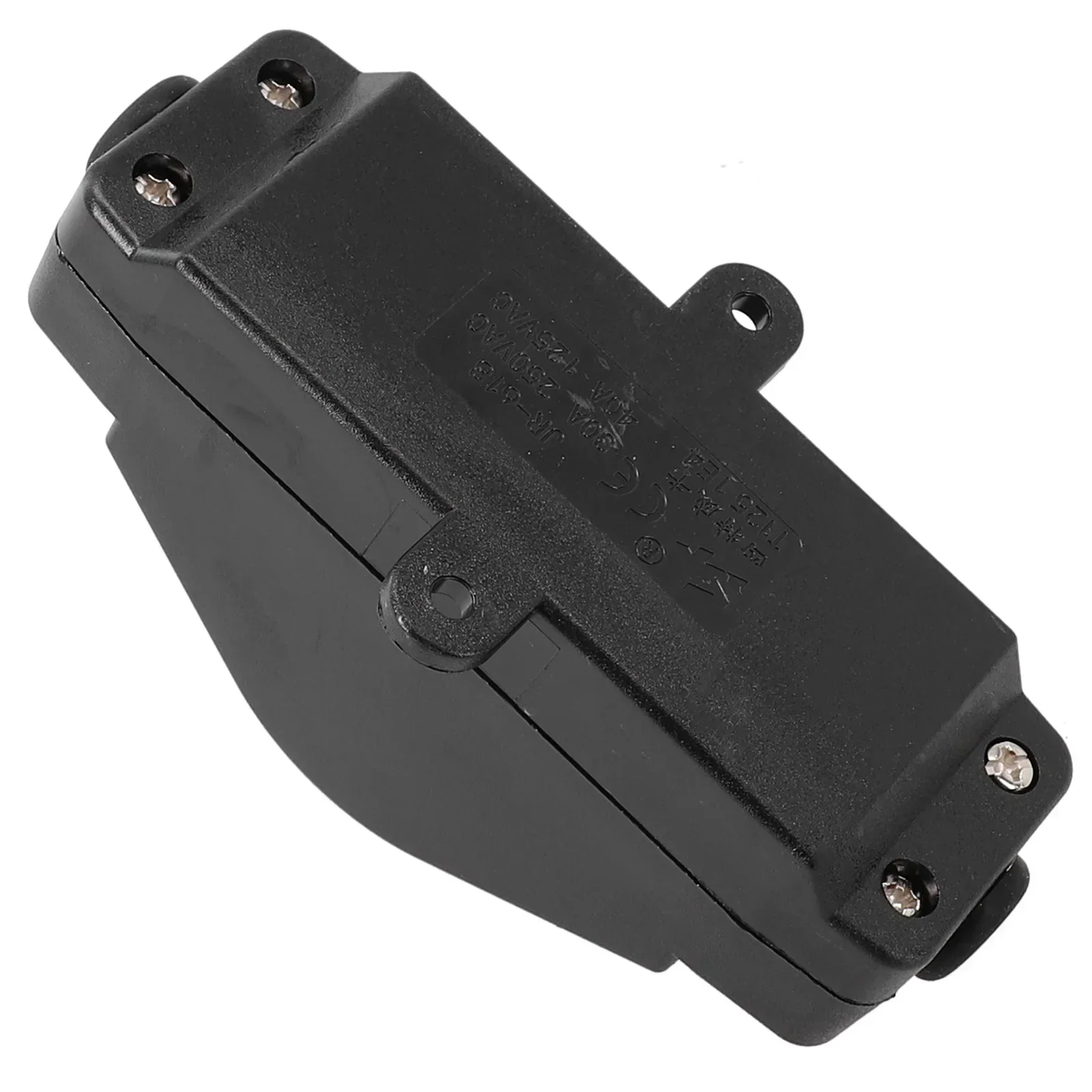 

30A 220V встроенный шнуровой переключатель с индикатором, черный IP65, водонепроницаемый пластик, линейный кулисный переключатель, запасные части