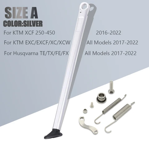 Подножка Для Мотоциклов KTM SX SXF EXC EXCF XC XCF XCW XCFW 125-530 С Пружинным Механизмом, Алюминиевая, Из АБС-пластика