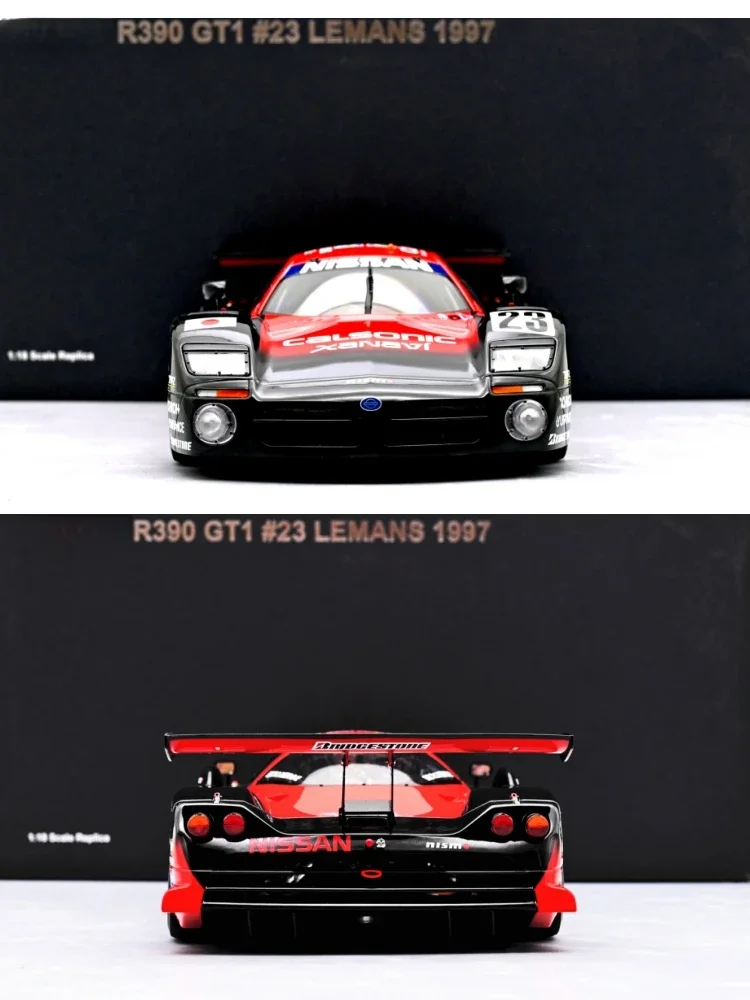 Autoart 1:18 Le Mans R390 GT1 1997 #23 Simulation Limited Edition All Open Alloy Metal Static Car Model Toy Gift