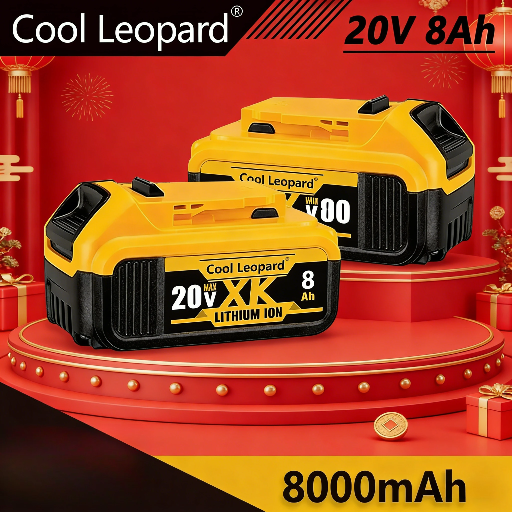 

Новинка для DEWALT: зарядное устройство 20V 6Ah/12Ah DCB1104, перезаряжаемый литий-ионный аккумулятор, совместимый с DEWALT, DCB115, DCB118, аккумулятор для инструментов DEWALT