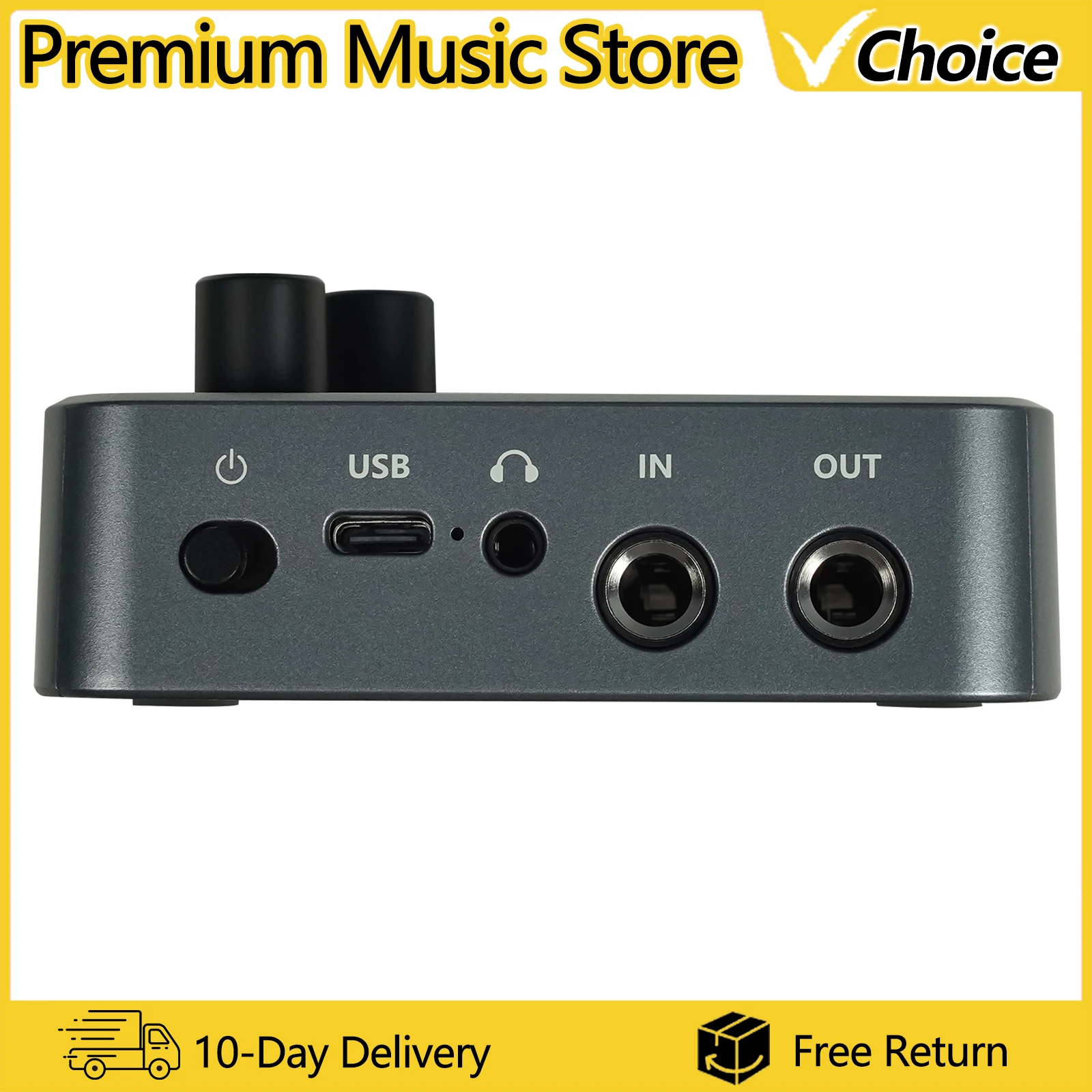 M-VAVE Multi-Effects Processor Pocket AMP 1.54