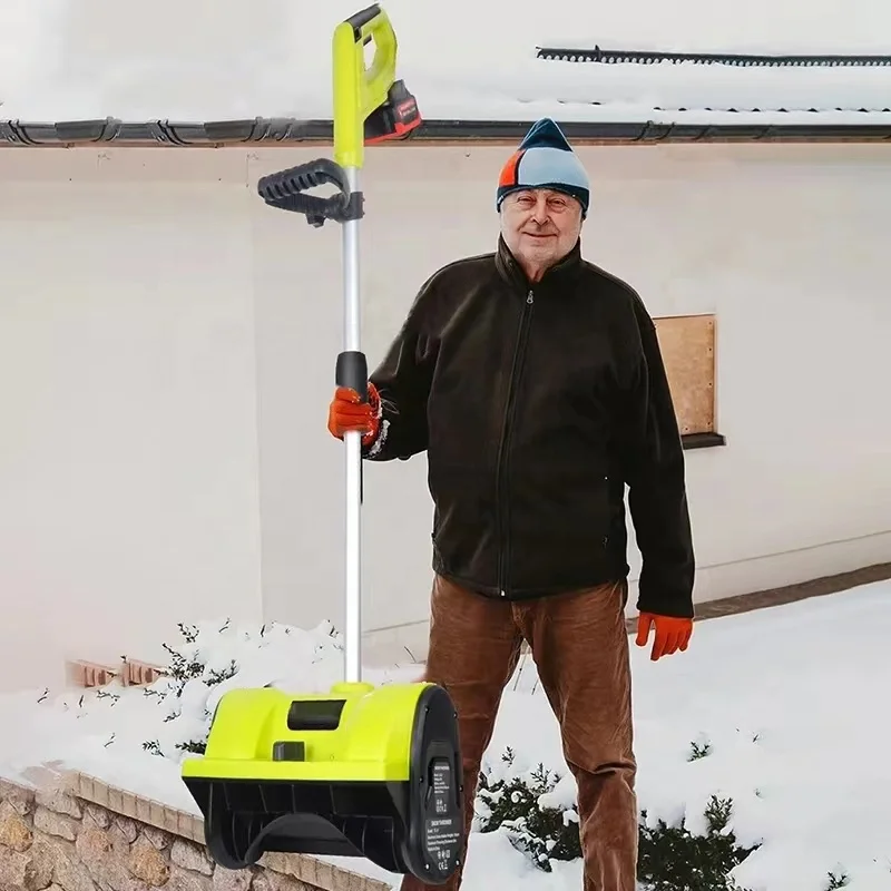 

Снегоочиститель, оптовая продажа с фабрики, зима, 20 В, аккумуляторная батарея, подметальная машина для снегоочистителя, беспроводная машина для удаления снега