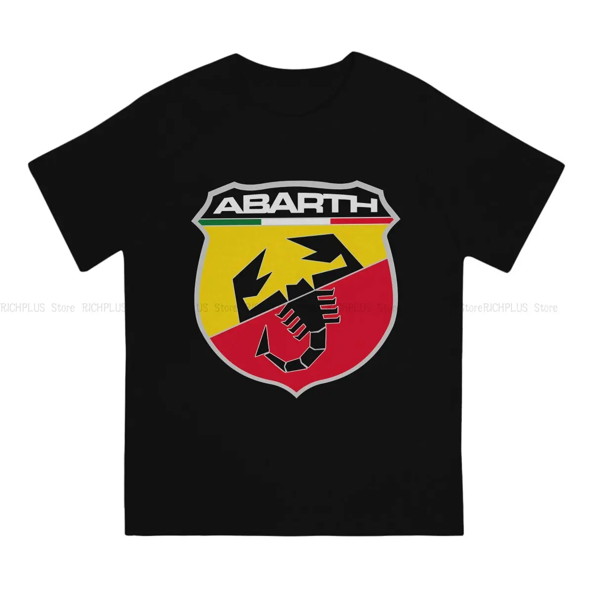 Abarth Scorpion TShirt Novelty Classic Polyester T Shirt Oversized Men Tee Shirt New Design Big Sale