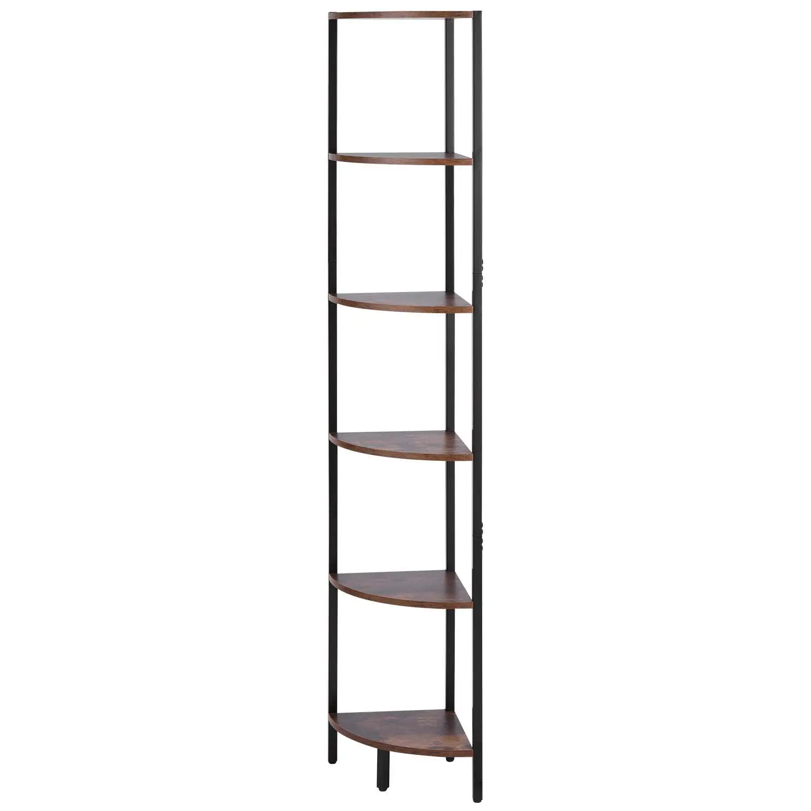 6 Tier Corner Shelf with LED Light, 68