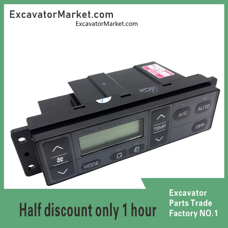 

For Hitachi Zax120/200/240/360-3/6/3g Air Conditioning Controller Panel Switch Excavator Accessories High Quality