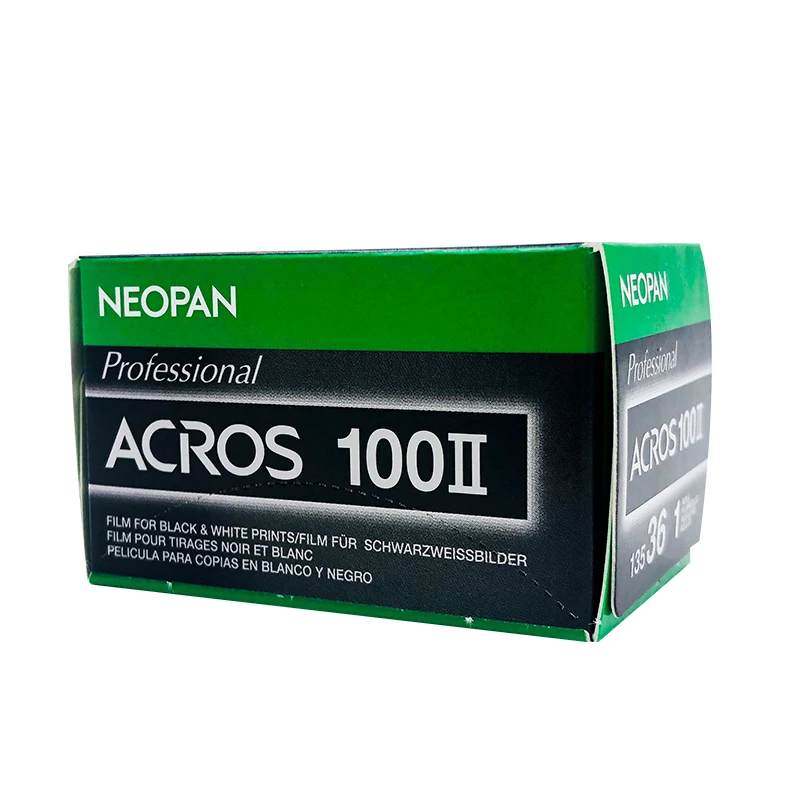 Imagem -03 - Fujifilm Neopan Acros ii Iso 100 Películas Película 135 mm para Impressões Preto e Branco 20 Rolos