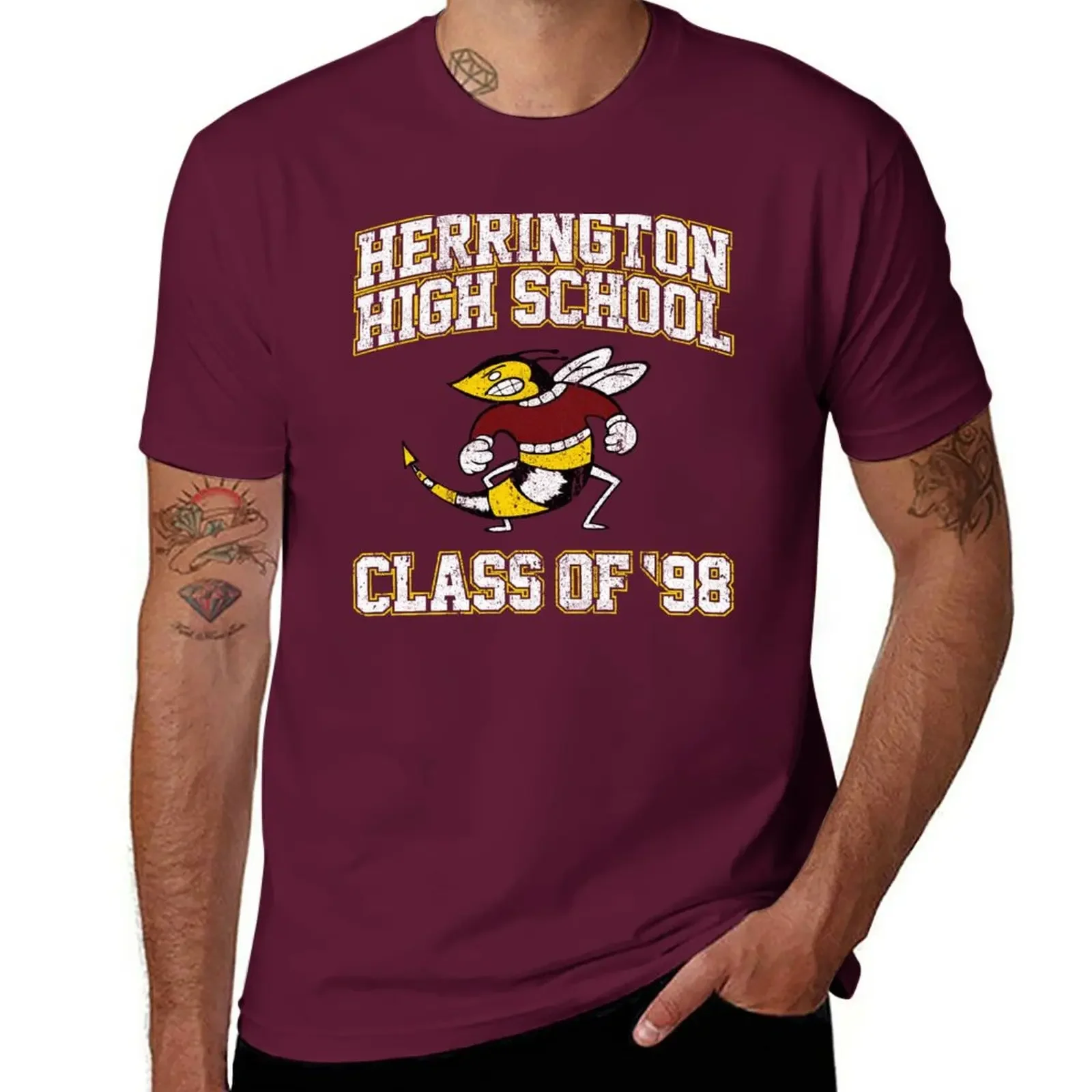 New Herrington High School Class of '98 - The Faculty T-Shirt funny t shirt black t shirt men clothing