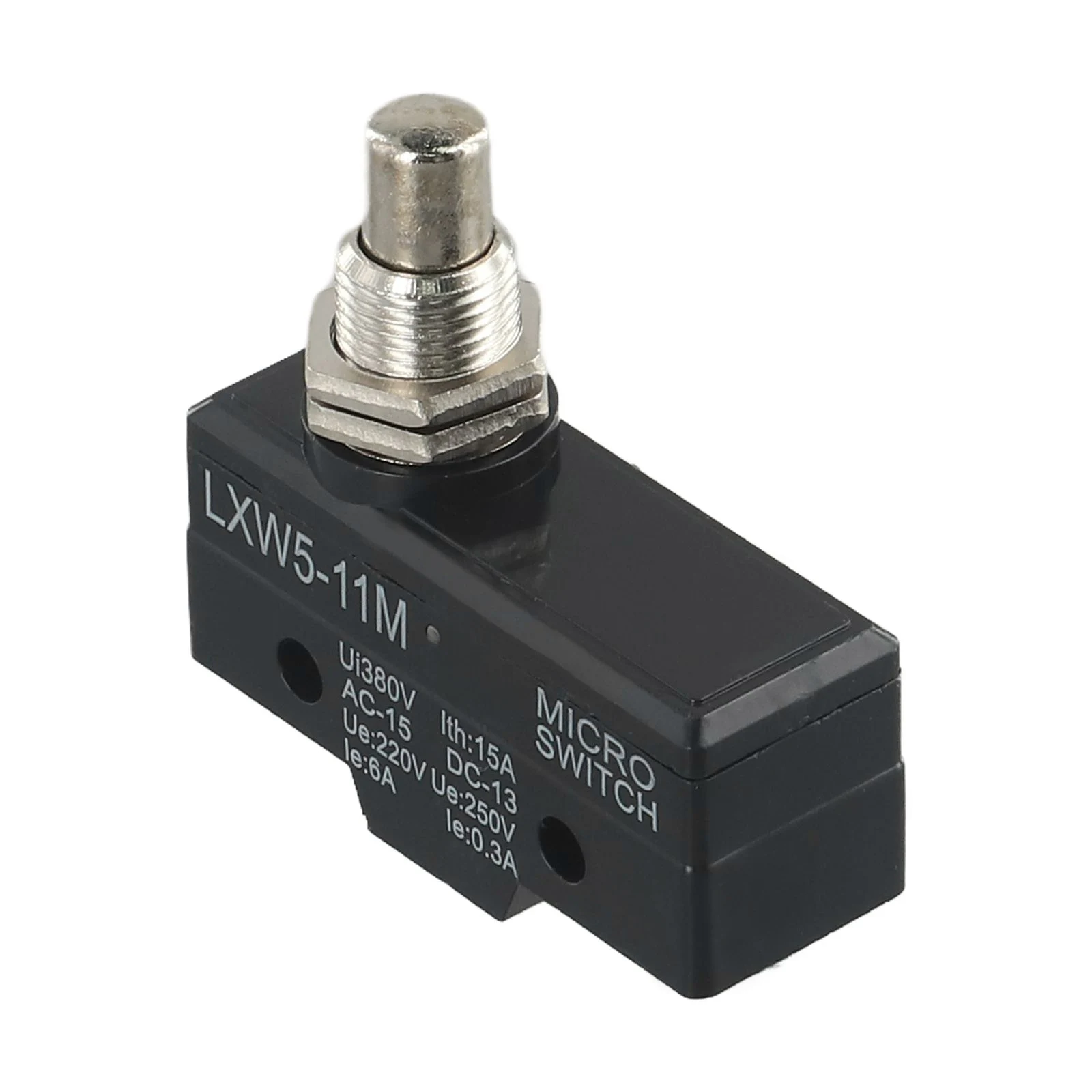 AC 380V DC 220V 10A Push Plunger Actuated Momentary Limit Switch LXW5-11M LXW5-11M Copper Point AC380V/DC220V 10A Push Rod Insta