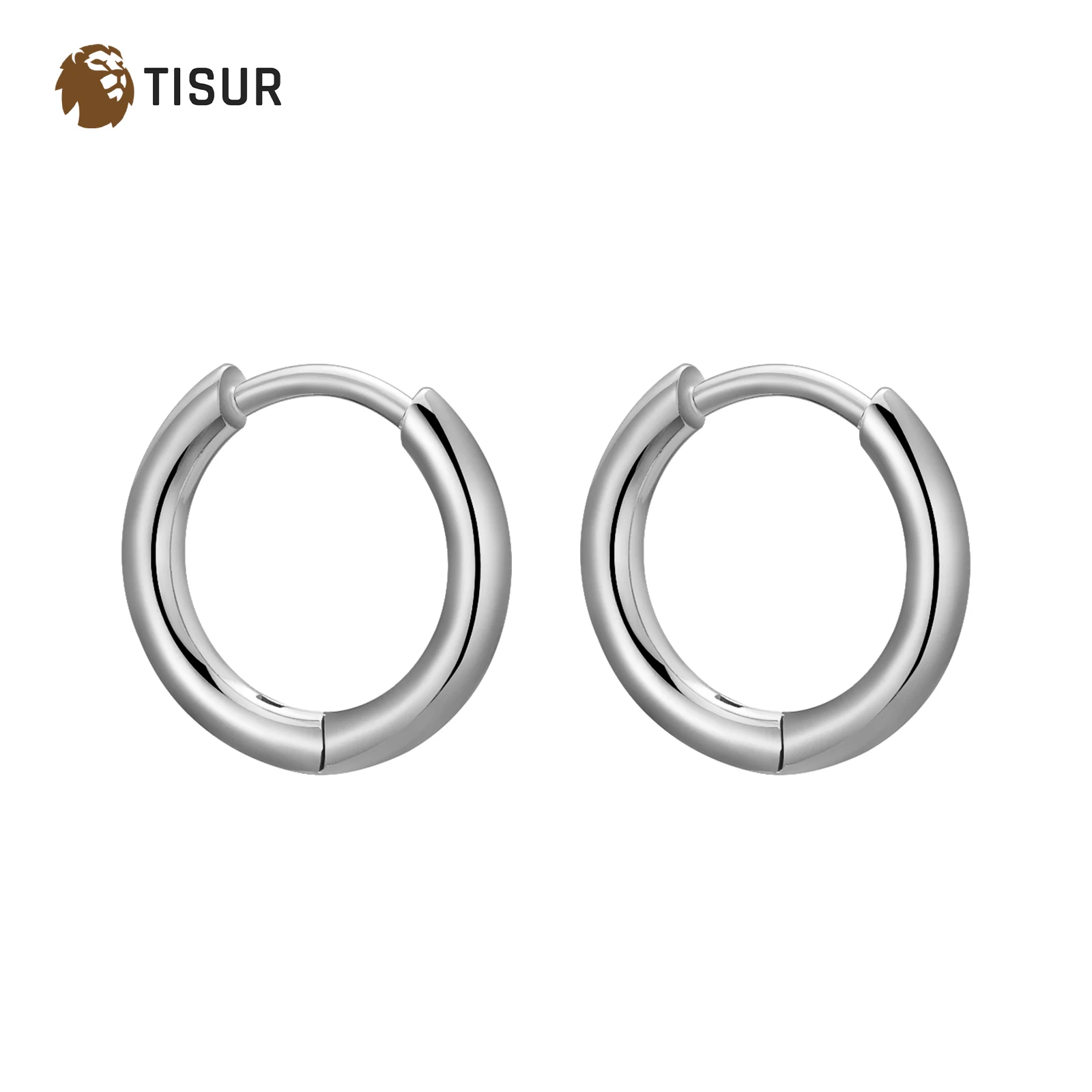 

Серьги-кольца TISUR из титанового сплава, гипоаллергенные, миниатюрные, для новых проколов, для чувствительной кожи, заживляющие, 14 мм