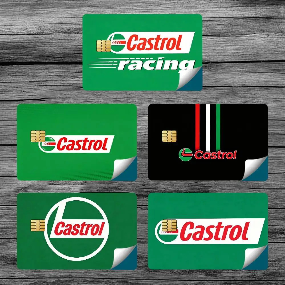Fashion Brand C-caStrOL-L Card Stickers for Bank Access Protective Waterproof Film Cover Sticker Surprise Gift