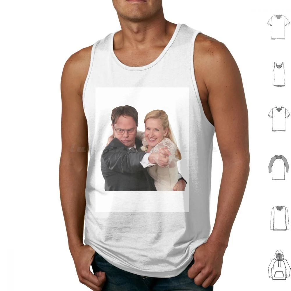 

Dwight And Angela Wedding Tank Tops Vest Sleeveless The Office The Office Wedding The Office Dwight And Angela The Office