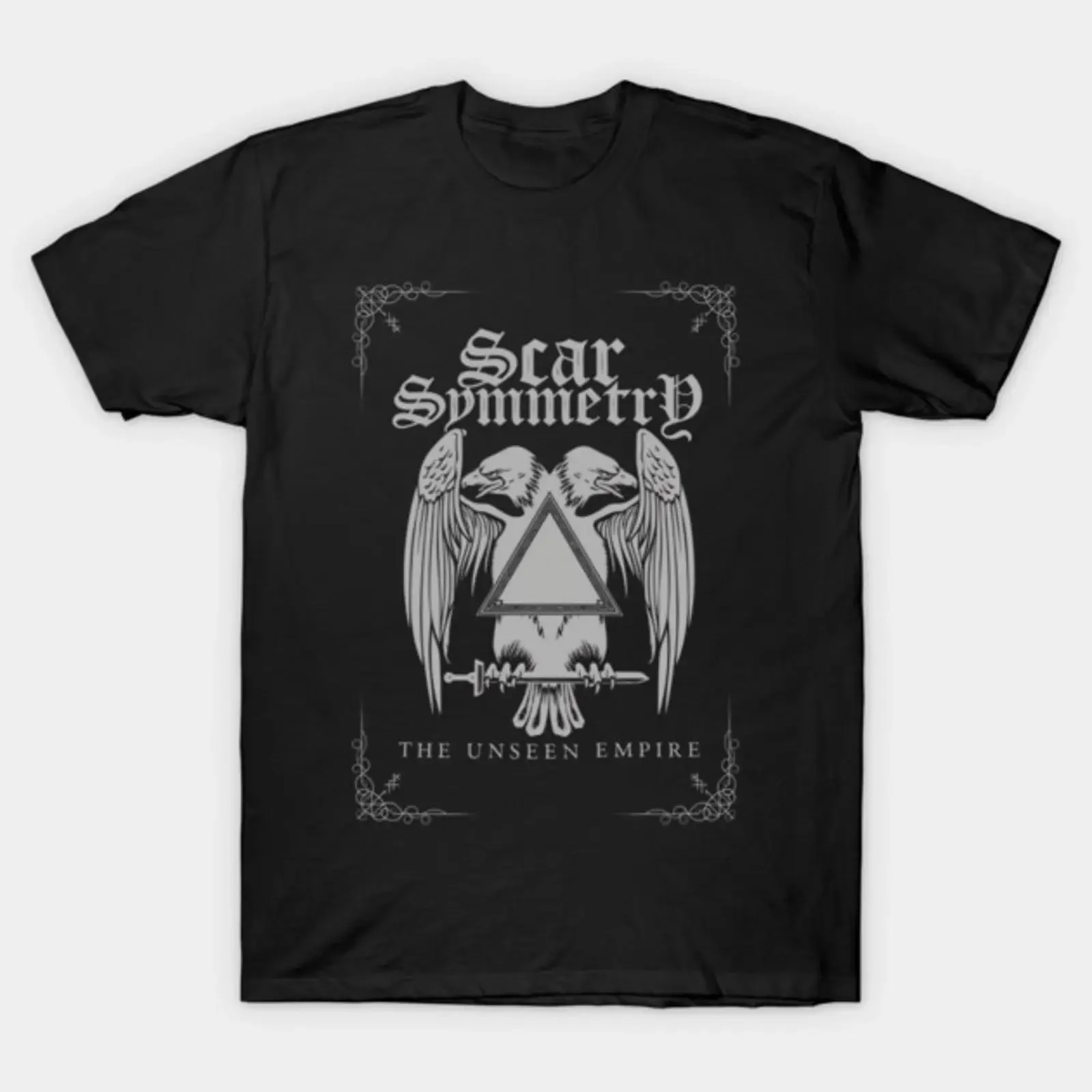 SCARs SYMMETRYs The Unseens Empires Emblem T Shirt vintage Washed Unisex Stylish fashion Versatile Breathable homme streetwear