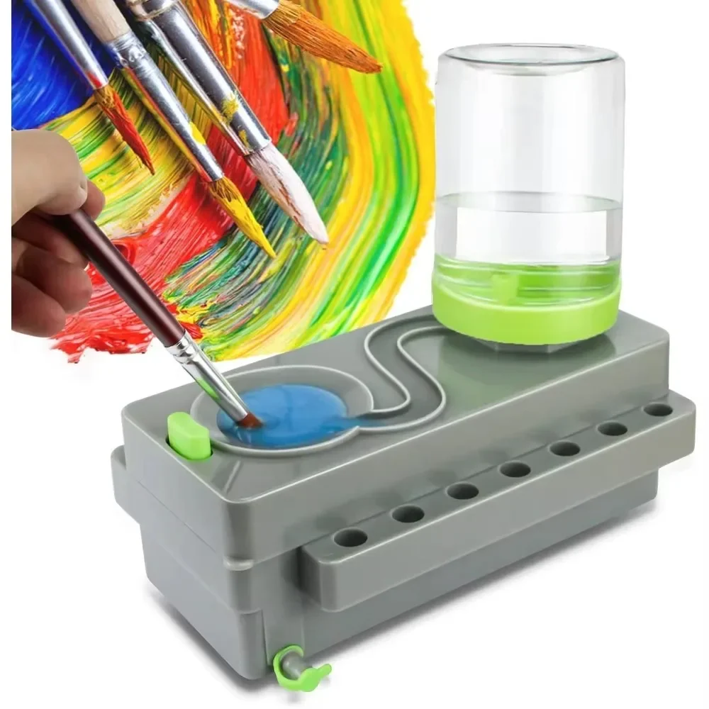 Detergente per pennelli Aggiorna le forniture per vernici, migliora la circolazione dell'acqua, strumenti per la pulizia dei pennelli