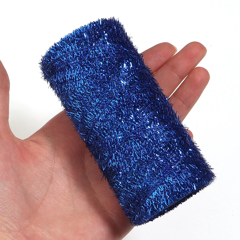200 Yards Bunter Glitzer-Glassilkerfaden, Handgemachtes DIY-Seil, Weihnachtsdekoration, Geschenkverpackungsband, Gewebtes Seil-Zubehör – Detail 6