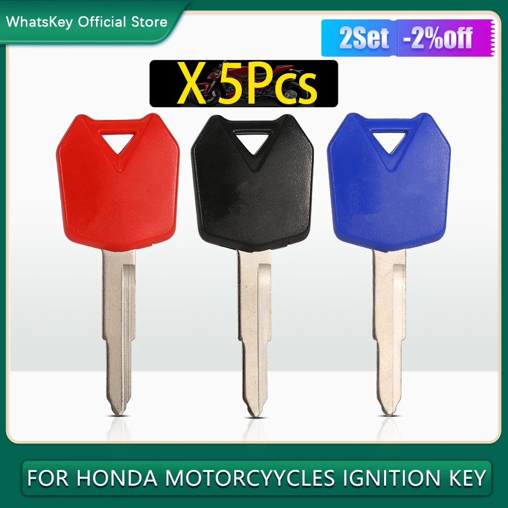 5Pcs Uncut Motorcycle ignition Key For Kawasaki ZZR ZZR600 ZZR400 ZXR400 ZX9R ZX10R ZX6R Z900 Z750 Versys 650 Z800 Z1000