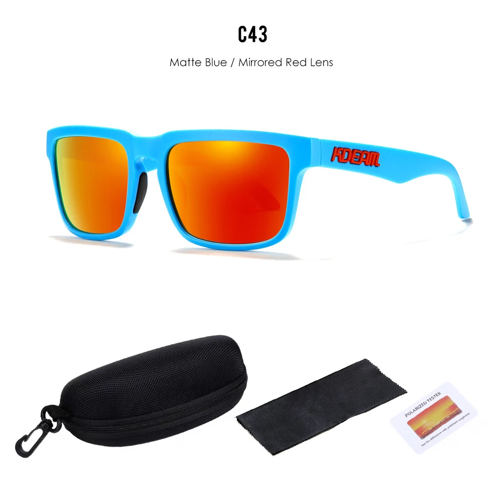 2025 neue Kdeam Original Marke Design Polarisierte Sonnenbrille für Frauen Männer Mode Unisex Trendy Outdoor Brillen Für Paar 6