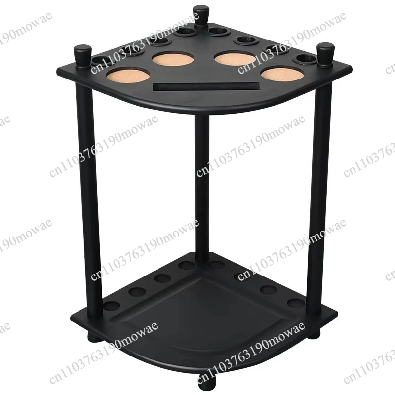 8 Cues Wooden Corner Stand Billiard & Table Tennis Rack