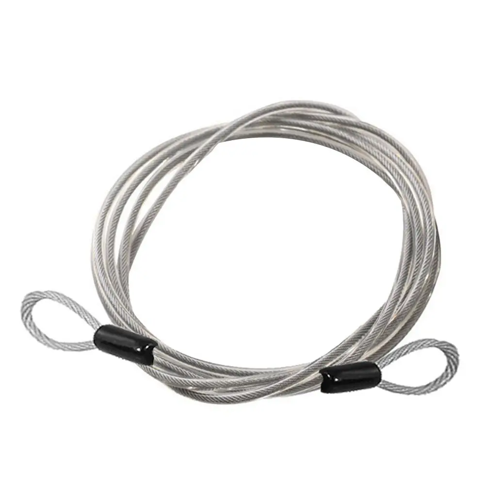 4Pcs Wire Rope Corrosion Resistant Steel Braided Flexible Wire Long Length Multi Project Use Hard Sturdy Cable for Railing