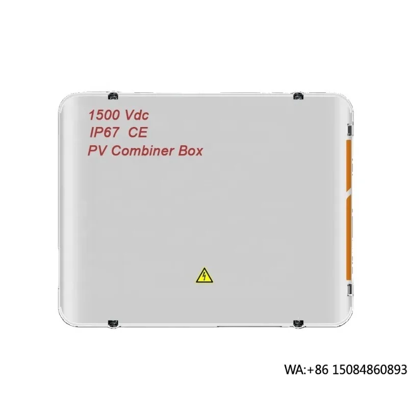 IP67 Waterproof 1500V 372A Solar PV Combiner Box 16/18/20/24 Strings 24 In 1 Out For Industrial Solar Power Station With Low