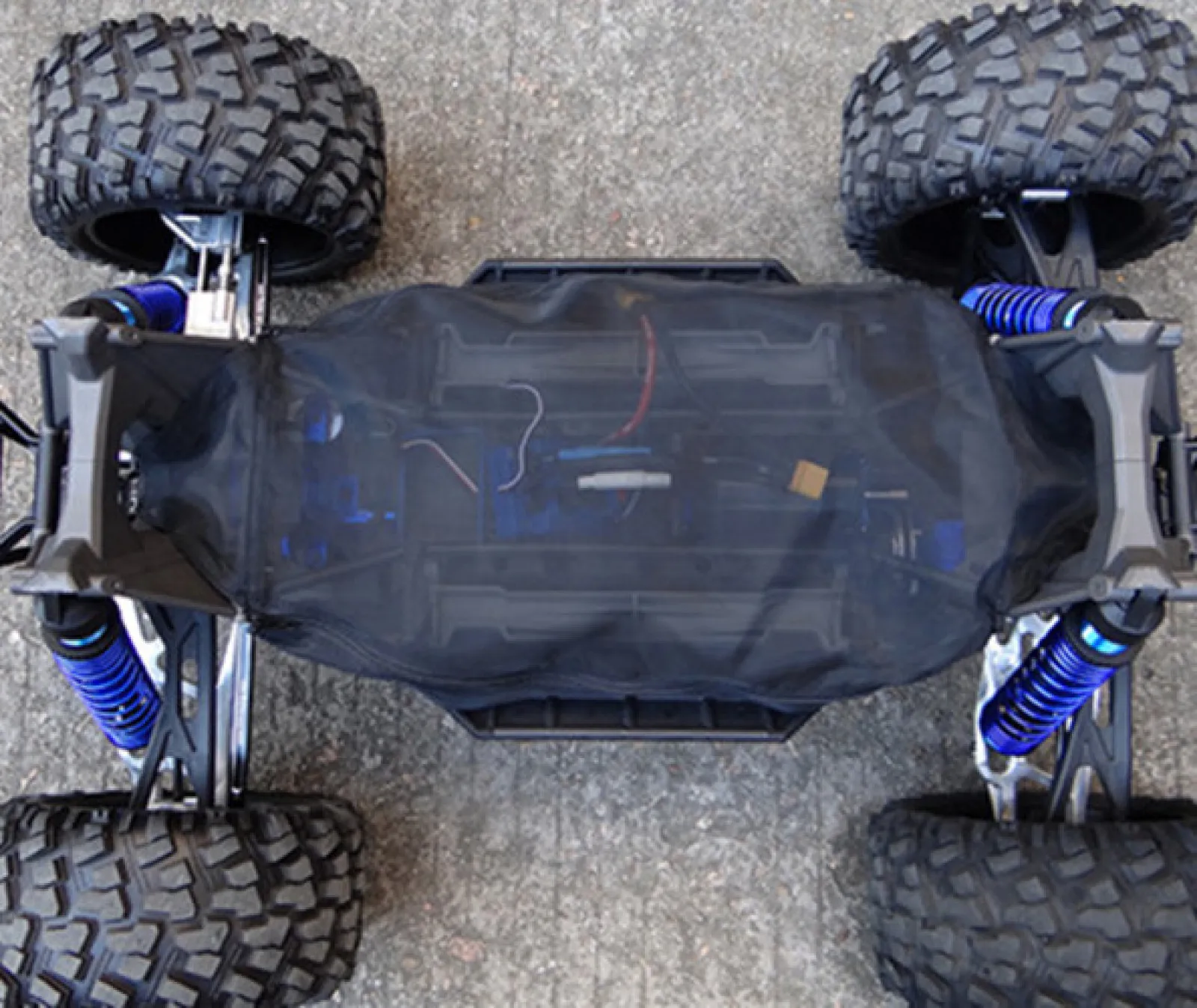 Chassis Cover Dust Mud Resist Cover with Zip For Traxxas X-MAXX 1:5 Scale RC Truck Waterproof Dustproof Protective Dust Cover