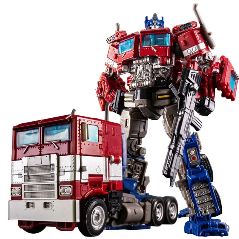 Transformation Toys Robot Car Alloy commander Optimus Prime Action Figure Movie Series Children Birthday Gift