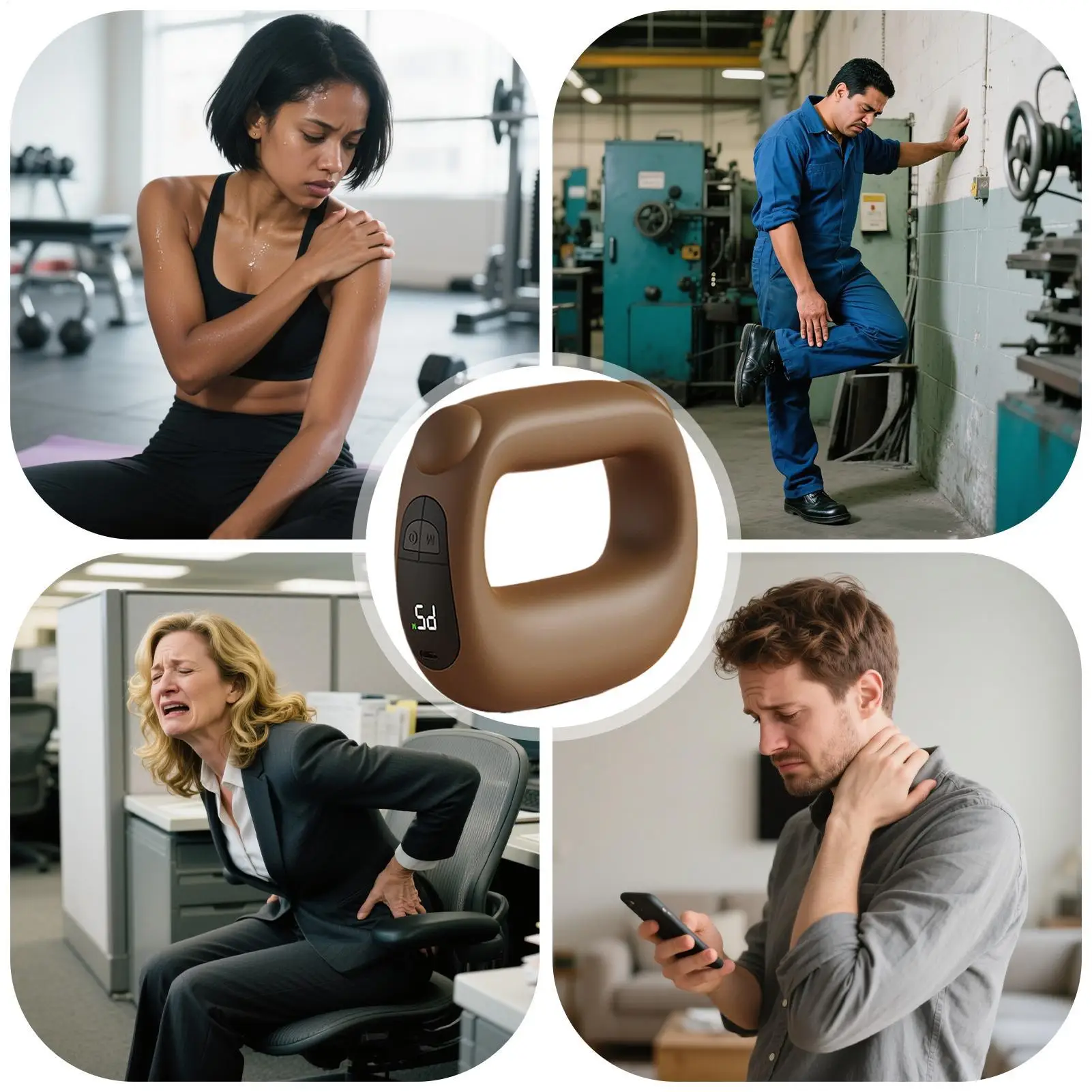 

Кольцо для массажа живота, коррекция фигуры, фасция живота, вибрационное кольцо, массажные инструменты, беспроводное для тренировки мышц, для женщин и мужчин, для пожилых людей, на каждый день