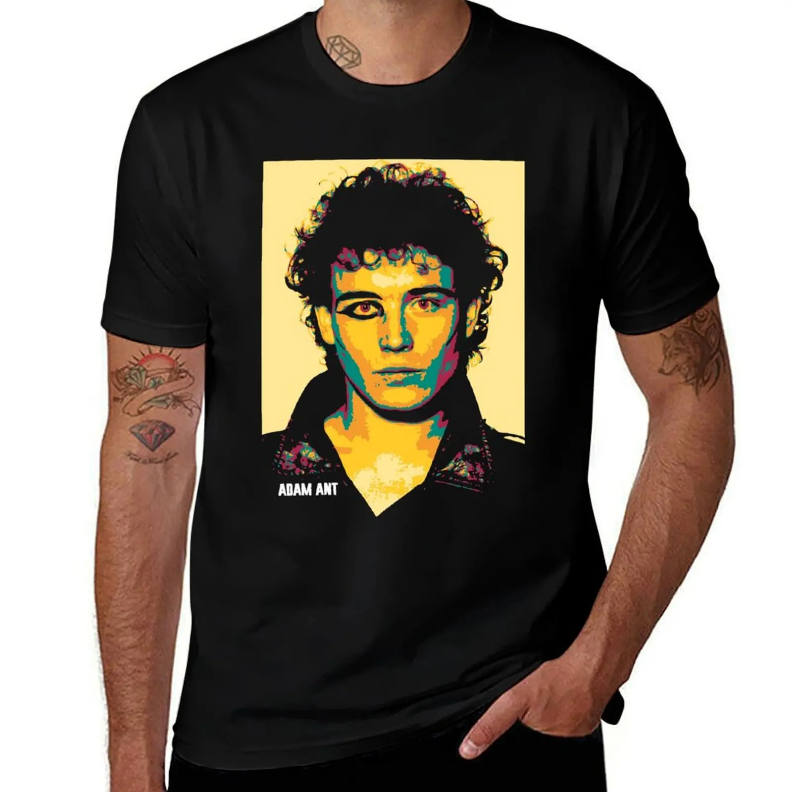 

Adam Ant. Stuart Leslie Goddard. English singer and musician T-Shirt men t shirt cotton 100% mens graphic t shirts T-Shirt