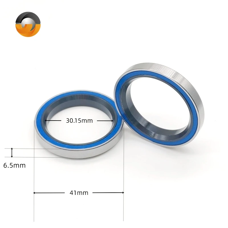 1/2pcs MH-P03K Chrome Steel Bicycle Headset Bearing 30.15x41x6.5mm （36°/45° ）1-1/8 Inch Headset Repair Parts High Hardness