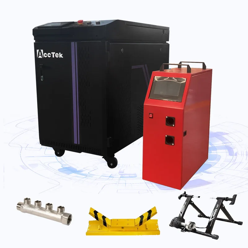 

1000w 2000w 3000W Portable Double Wire Feeding Fiber Laser Welder Welding Machines On Sale