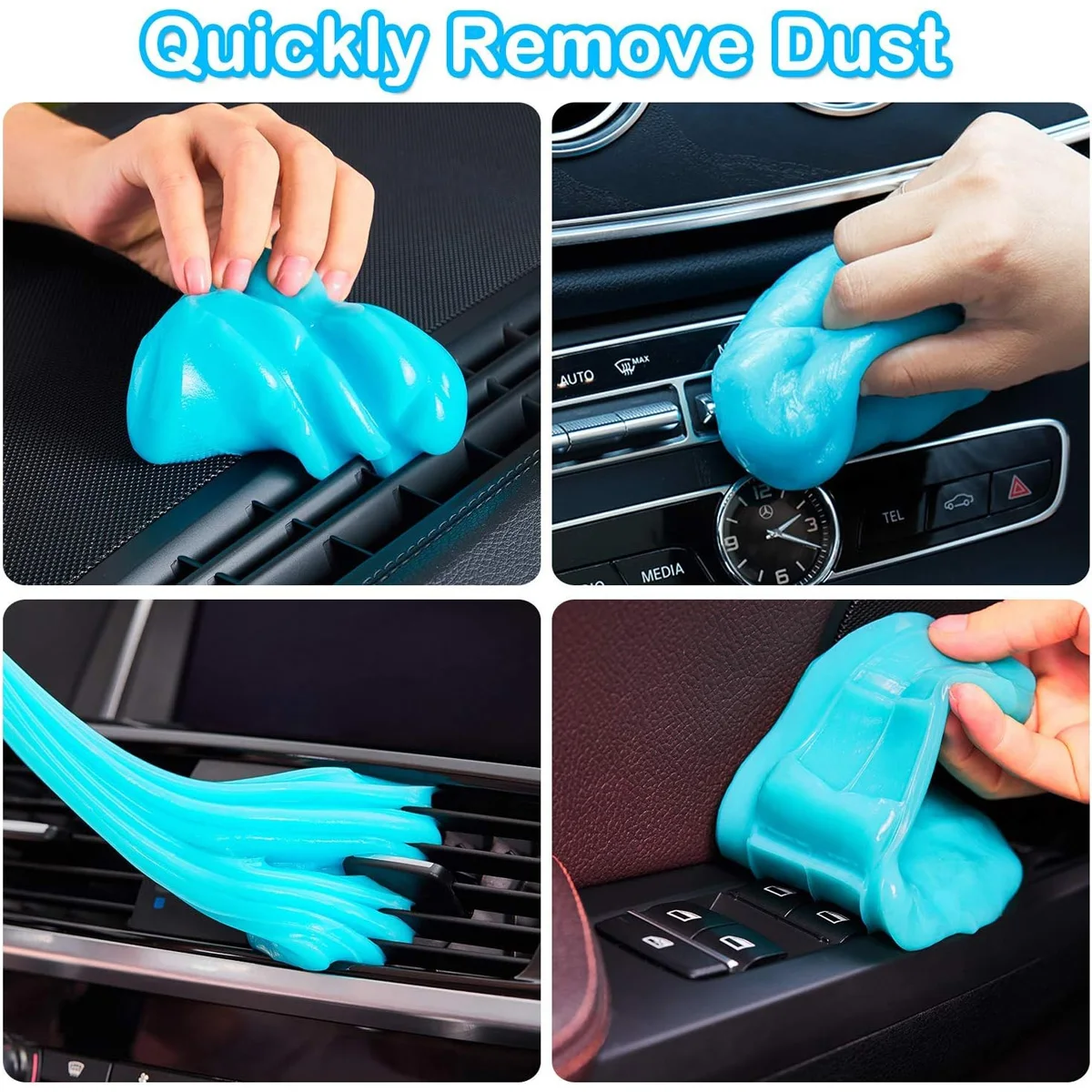 1PC Dust removal gel car interior cleaning magic clay general household keyboard desktop cleaning tool car accessories image 3
