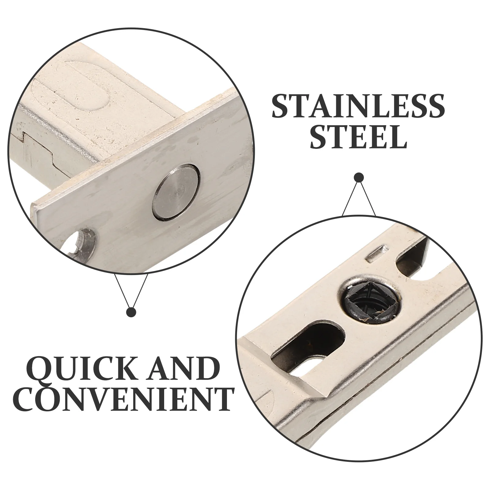 

Tubular Latch Lock Entry Catch For Interior Latches Replacement Wood Door Locks Metal Door Bolt Deadbolt Security Latch
